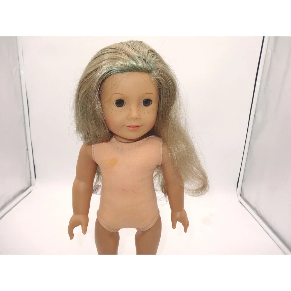 American Girl Doll Truly Me 24? Freckles Brown Eyes‎ Blonde Hair 2014